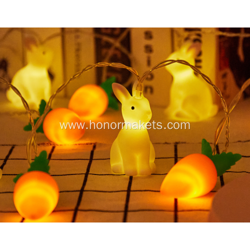 Easter Carrot String Lights